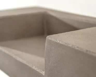 Mensola Concrete in cemento fibrorinforzato di Minotti Italia