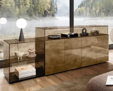 Madia 36e8 Glass 1339 in vetro effetto bronzo di Lago